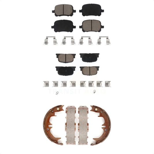 [Avant + Arrière] Kit de plaquette (céramique) de frein pour Toyota Camry Lexus ES300 KCN-100182