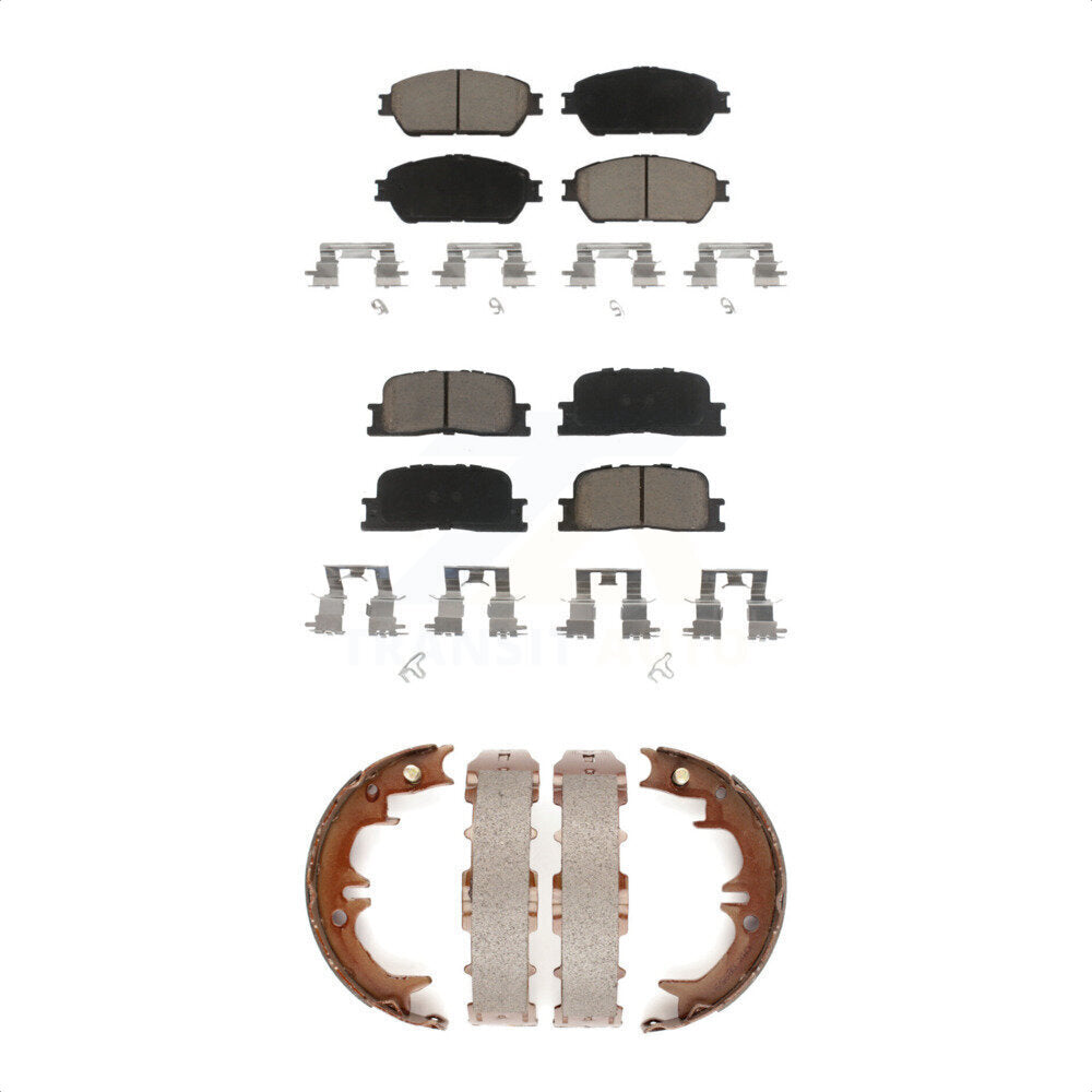 [Avant + Arrière] Kit de plaquette (céramique) de frein pour Toyota Camry Lexus ES330 ES300 KCN-100188