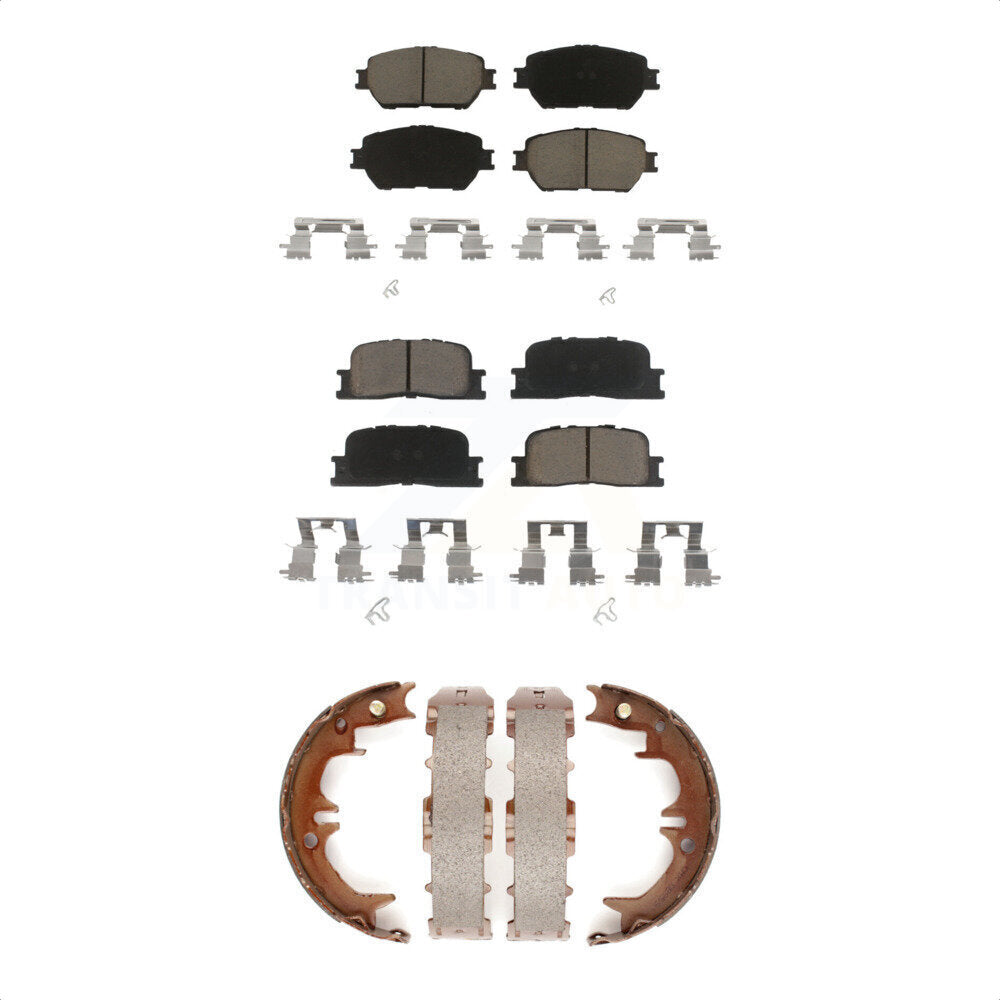 [Avant + Arrière] Kit de plaquette (céramique) de frein pour Toyota Camry Vehicles Manufactured In Japan KCN-100190