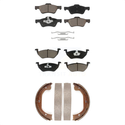 [Avant + Arrière] Kit de plaquette (céramique) de frein pour Ford Escape Mercury Mariner Mazda Tribute KCN-100191