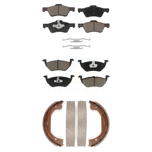 [Avant + Arrière] Kit de plaquette (céramique) de frein pour Ford Escape Mercury Mariner Mazda Tribute KCN-100191
