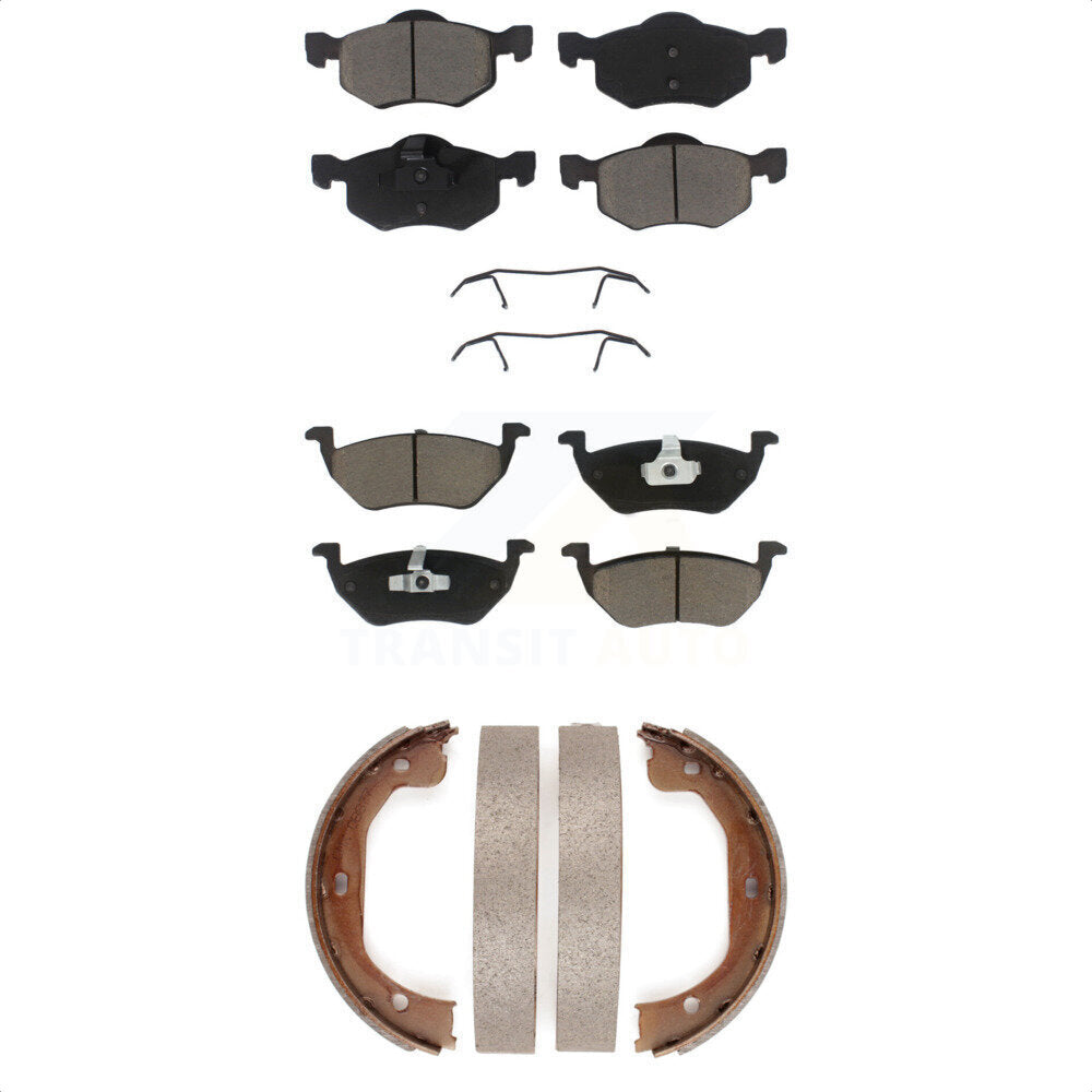 [Avant + Arrière] Kit de plaquette (céramique) de frein pour Mazda Tribute Mercury Mariner KCN-100193