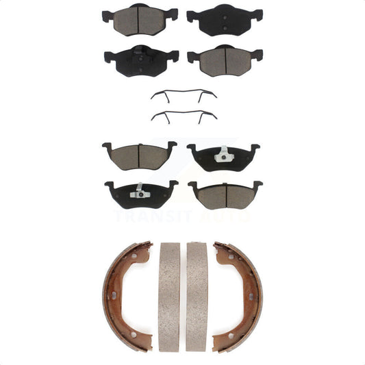 [Avant + Arrière] Kit de plaquette (céramique) de frein pour Mazda Tribute Mercury Mariner KCN-100193
