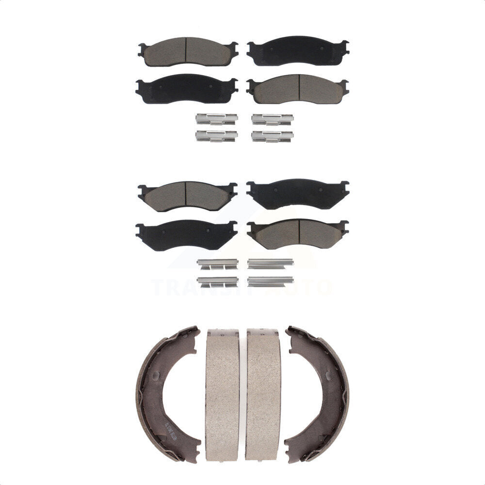 [Avant + Arrière] Kit de plaquette (céramique) de frein pour 2003-2005 Dodge Ram 2500 3500 KCN-100199