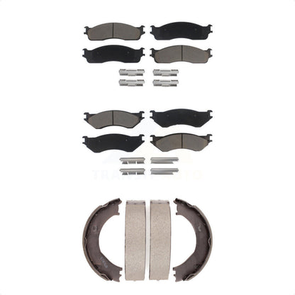 [Avant + Arrière] Kit de plaquette (céramique) de frein pour 2003-2005 Dodge Ram 2500 3500 KCN-100199