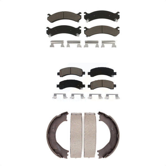 [Avant + Arrière] Kit de plaquette (céramique) de frein pour Chevrolet Express 3500 2500 GMC Savana KCN-100200