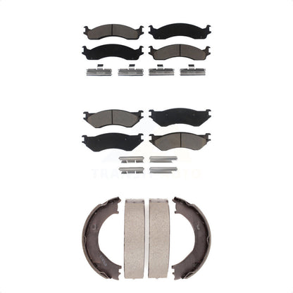 [Avant + Arrière] Kit de plaquette (céramique) de frein pour 2001-2002 Dodge Ram 2500 3500 KCN-100202