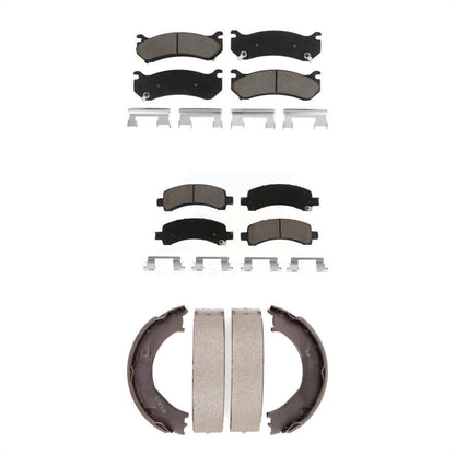 [Avant + Arrière] Kit de plaquette (céramique) de frein pour Chevrolet Express 2500 GMC Savana KCN-100203