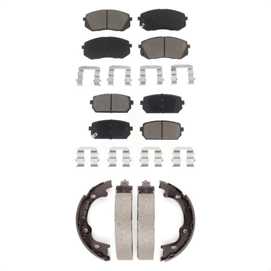 [Avant + Arrière] Kit de plaquette (céramique) de frein pour 2007-2010 Kia Rondo KCN-100212