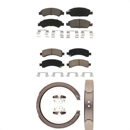 [Avant + Arrière] Kit de plaquette (céramique) de frein pour Chevrolet Express 1500 GMC Savana KCN-100216