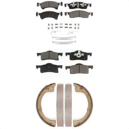[Avant + Arrière] Kit de plaquette (céramique) de frein pour 2003-2006 Ford Expedition Lincoln Navigator KCN-100233