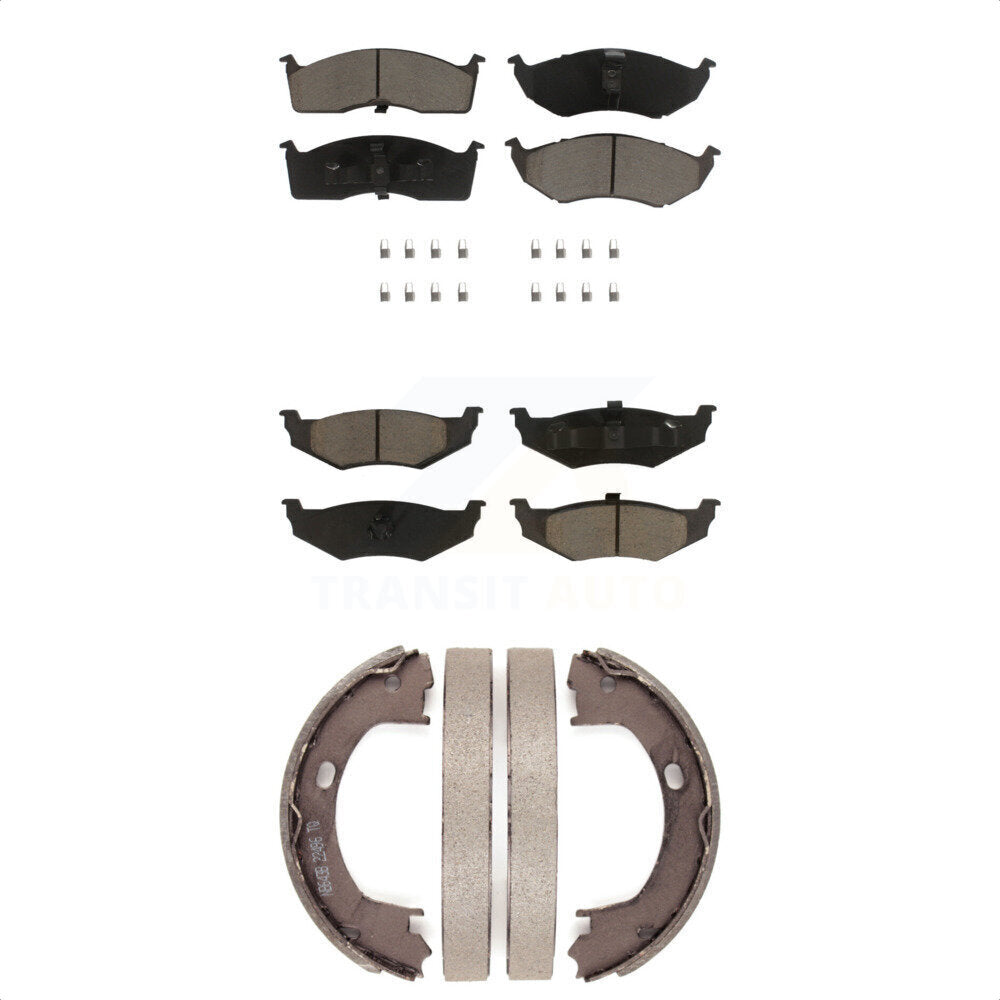 [Avant + Arrière] Kit de plaquette (céramique) de frein pour Neon Dodge Plymouth KCN-100250