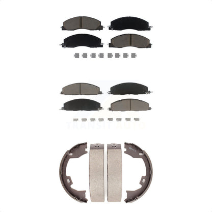 [Avant + Arrière] Kit de plaquette (céramique) de frein pour Ram 2500 3500 1500 Dodge KCN-100252