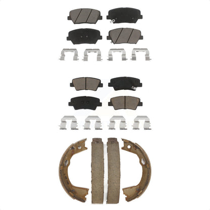 [Avant + Arrière] Kit de plaquette (céramique) de frein pour 2012-2017 Hyundai Azera KCN-100257