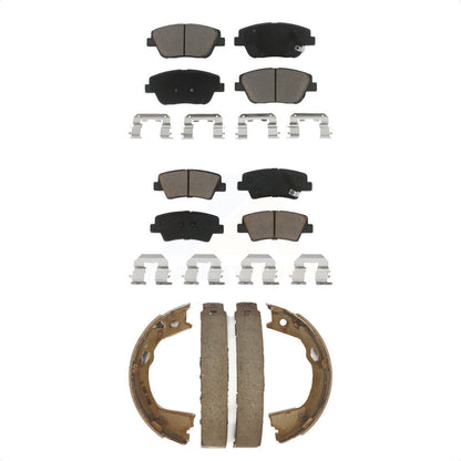[Avant + Arrière] Kit de plaquette (céramique) de frein pour Hyundai Sonata Kia Optima KCN-100258