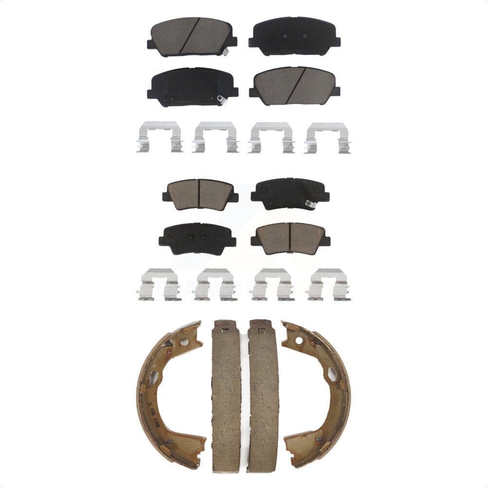 [Avant + Arrière] Kit de plaquette (céramique) de frein pour Kia Optima KCN-100260