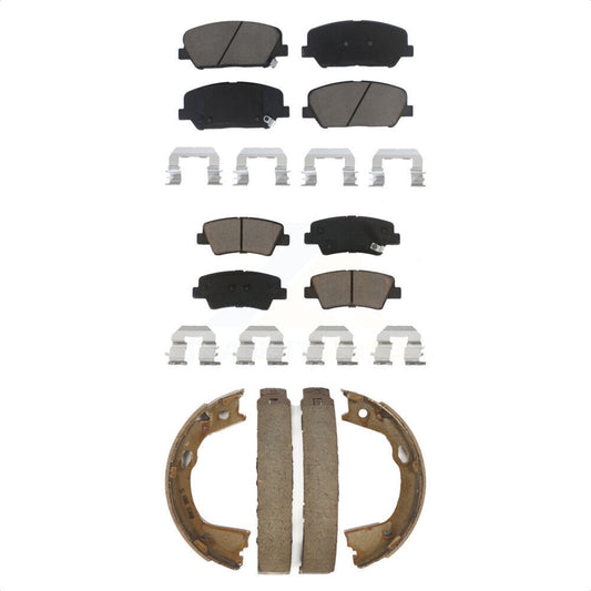 [Avant + Arrière] Kit de plaquette (céramique) de frein pour Kia Optima KCN-100260