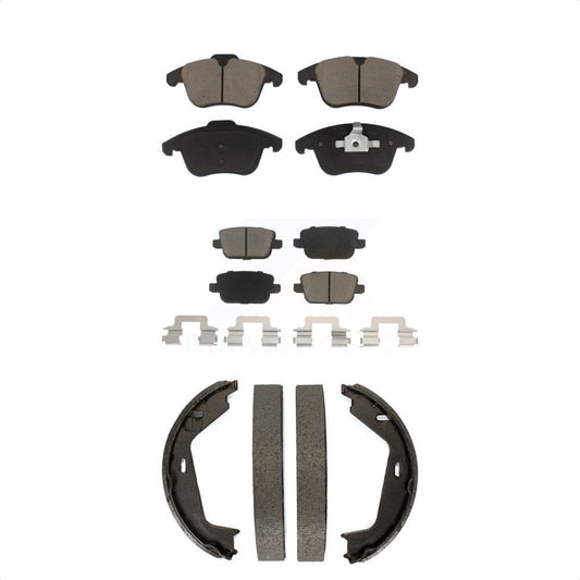 [Avant + Arrière] Kit de plaquette (céramique) de frein pour 2007-2009 Volvo S80 FWD KCN-100269