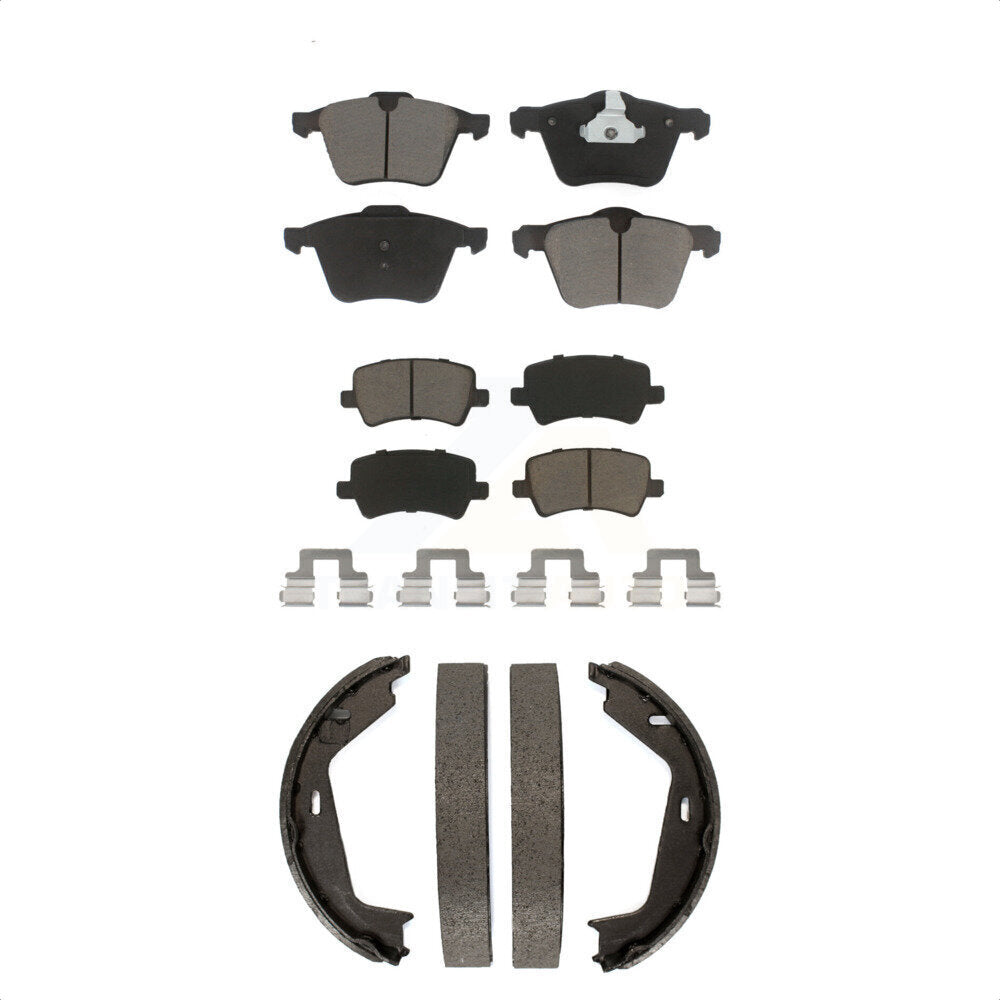 [Avant + Arrière] Kit de plaquette (céramique) de frein pour 2007-2009 Volvo S80 AWD KCN-100270