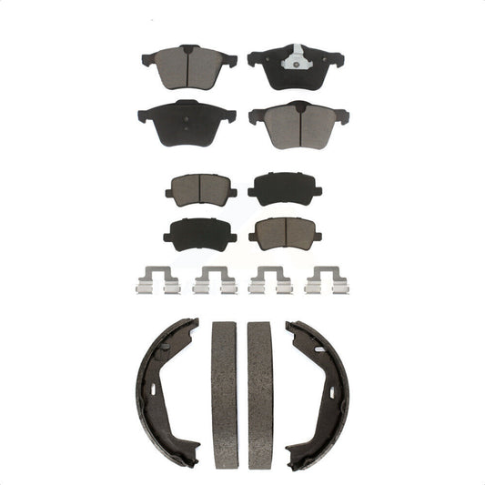 [Avant + Arrière] Kit de plaquette (céramique) de frein pour 2007-2009 Volvo S80 AWD KCN-100270