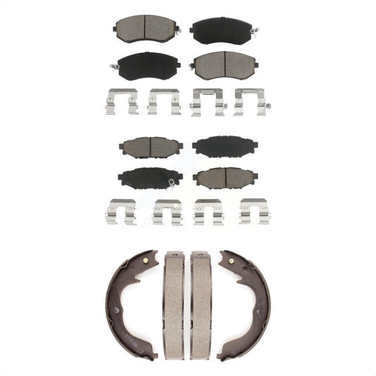 [Avant + Arrière] Kit de plaquette (céramique) de frein pour Subaru Impreza Forester KCN-100279