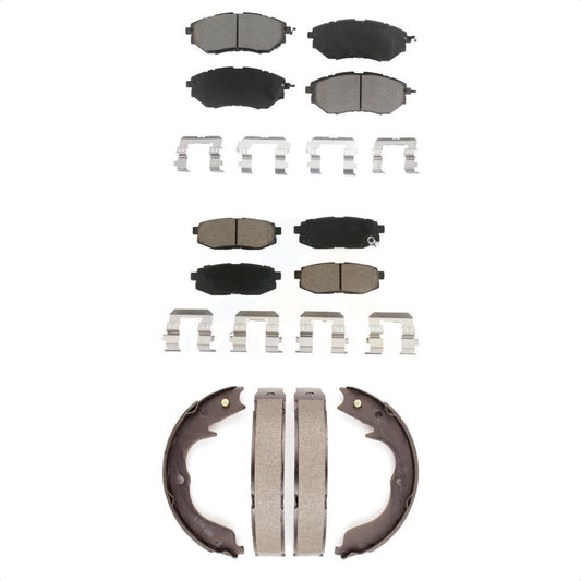 [Avant + Arrière] Kit de plaquette (céramique) de frein pour Subaru Outback Legacy KCN-100280