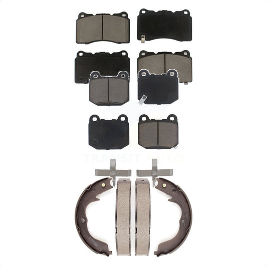 [Avant + Arrière] Kit de plaquette (céramique) de frein pour Subaru Impreza KCN-100282