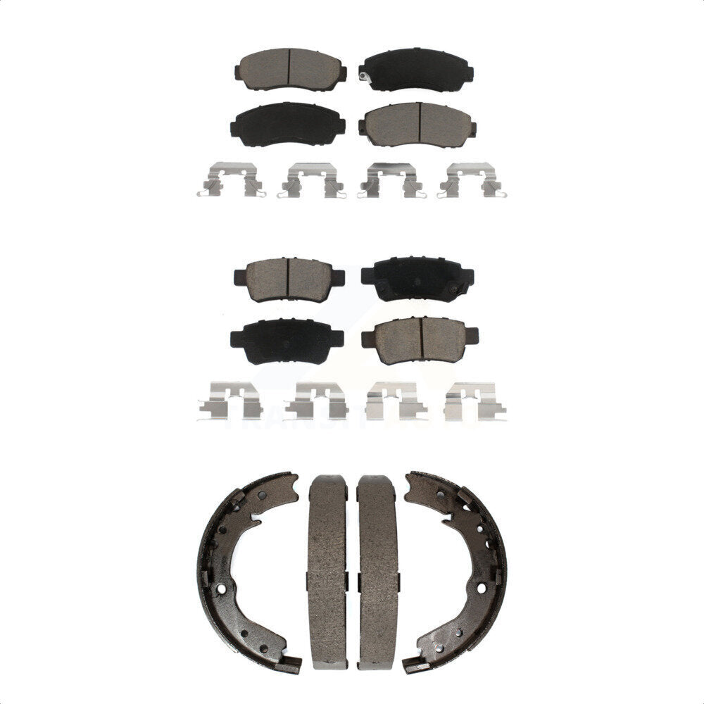 [Avant + Arrière] Kit de plaquette (céramique) de frein pour 2005-2010 Honda Odyssey KCN-100286