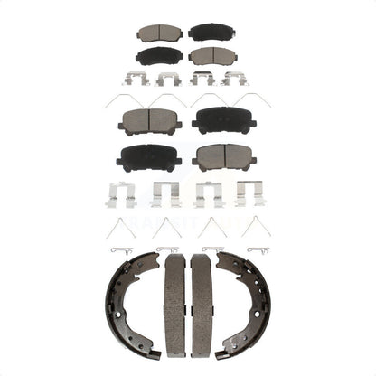 [Avant + Arrière] Kit de plaquette (céramique) de frein pour 2011-2017 Honda Odyssey KCN-100287