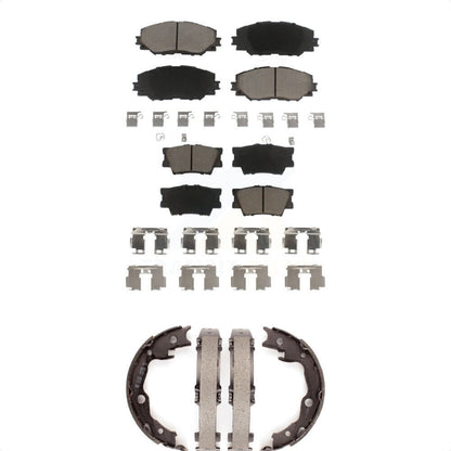 [Avant + Arrière] Kit de plaquette (céramique) de frein pour Toyota RAV4 Lexus HS250h KCN-100294