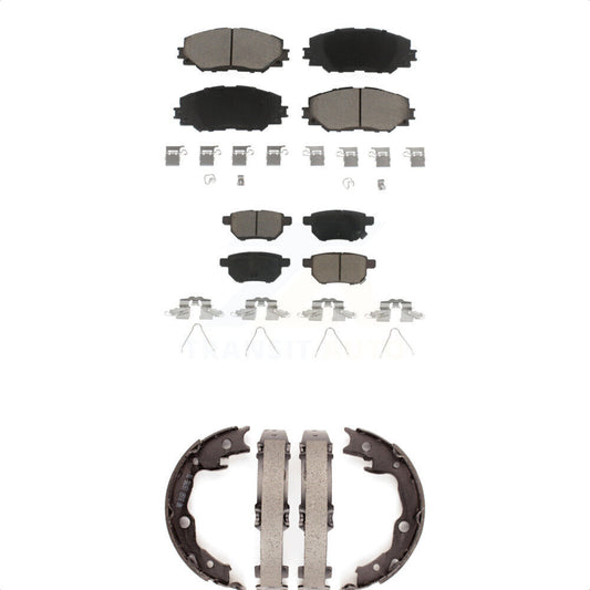 [Avant + Arrière] Kit de plaquette (céramique) de frein pour Toyota Matrix Pontiac Vibe KCN-100298