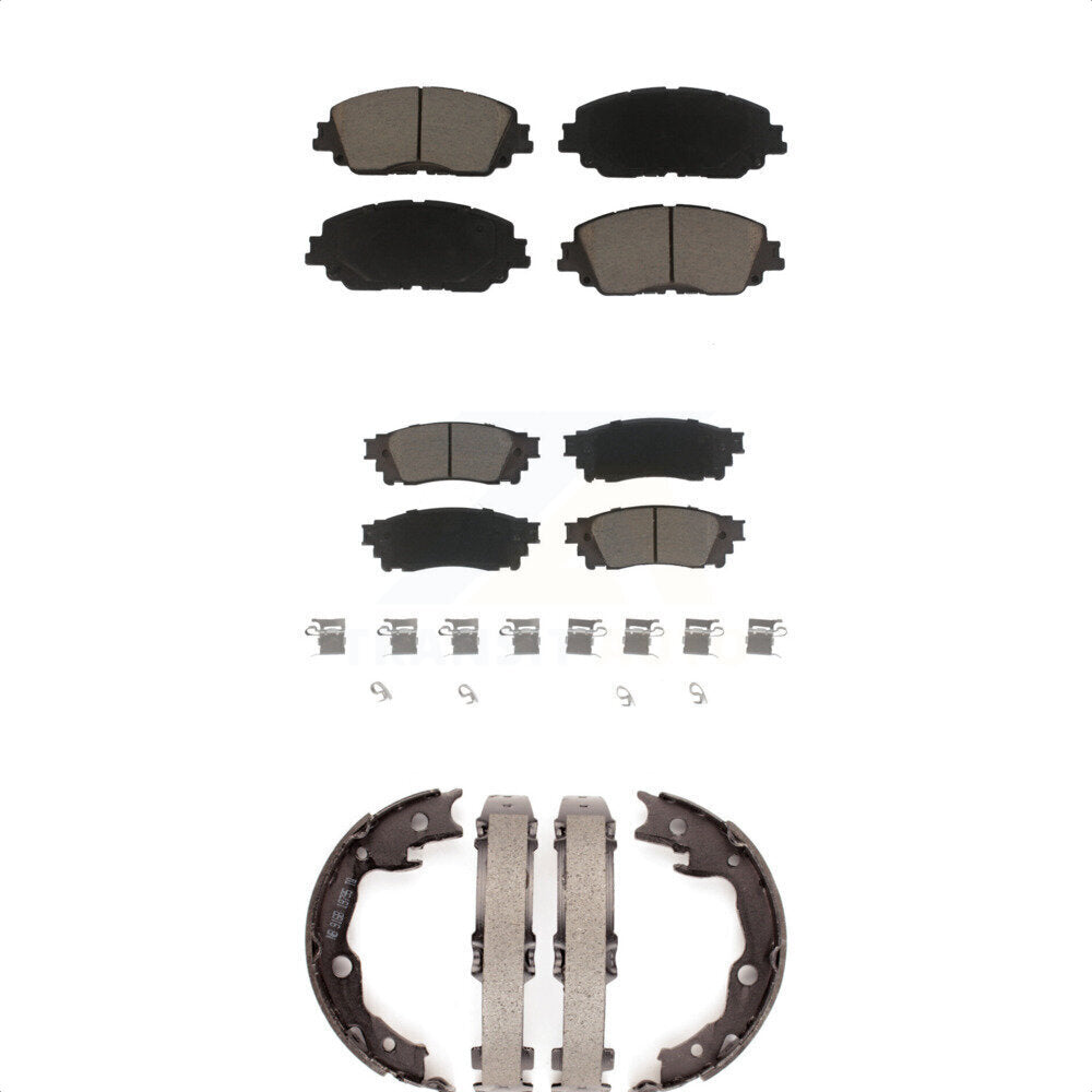 [Avant + Arrière] Kit de plaquette (céramique) de frein pour Toyota Camry KCN-100300