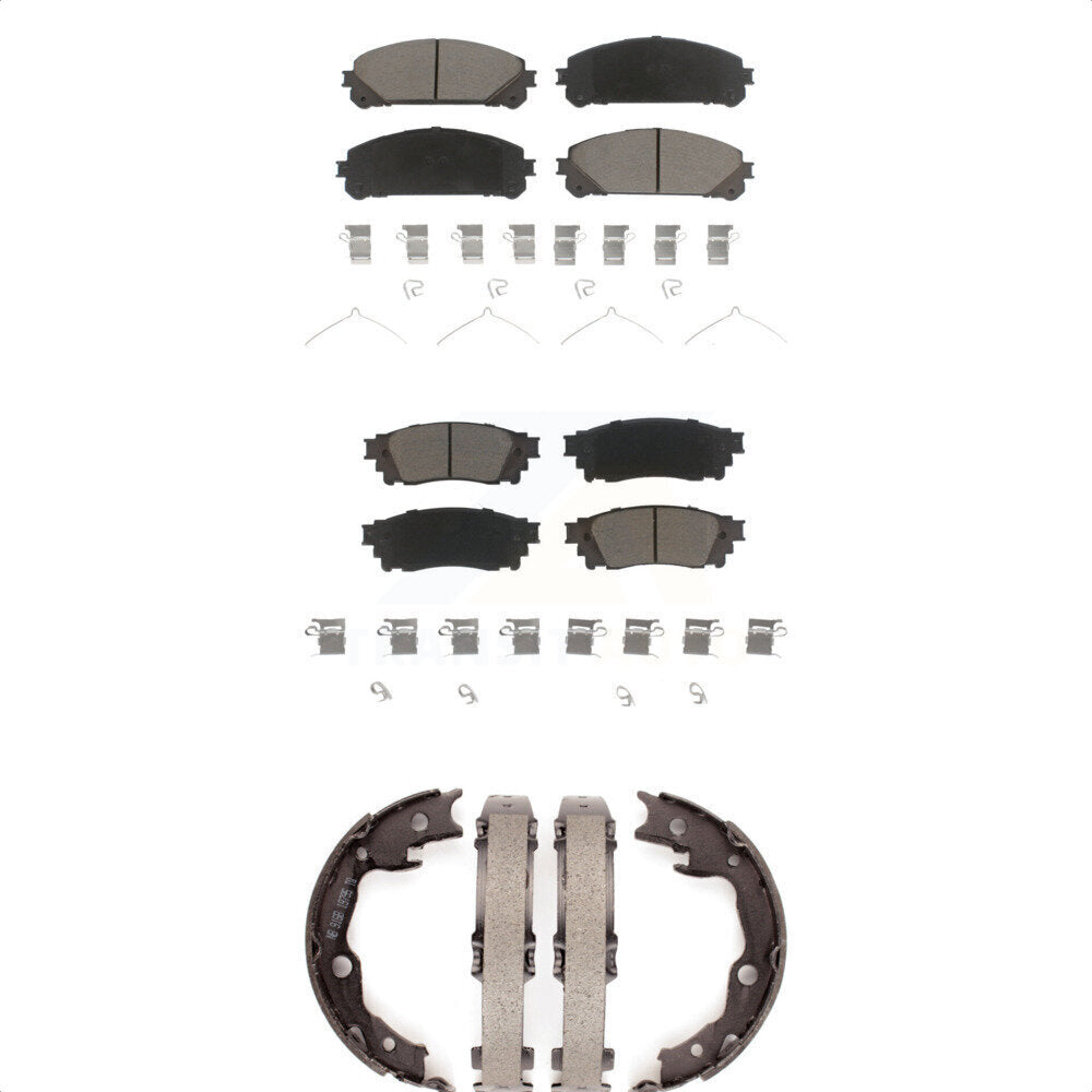 [Avant + Arrière] Kit de plaquette (céramique) de frein pour Toyota Camry TRD KCN-100302