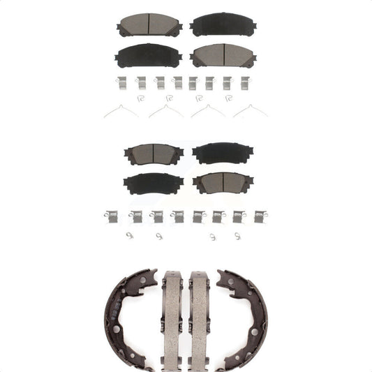 [Avant + Arrière] Kit de plaquette (céramique) de frein pour Toyota Camry TRD KCN-100302