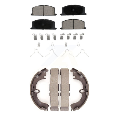 [Avant + Arrière] Kit de plaquette (céramique) de frein pour Toyota Corolla Geo Prizm Chevrolet Nova KCN-100306