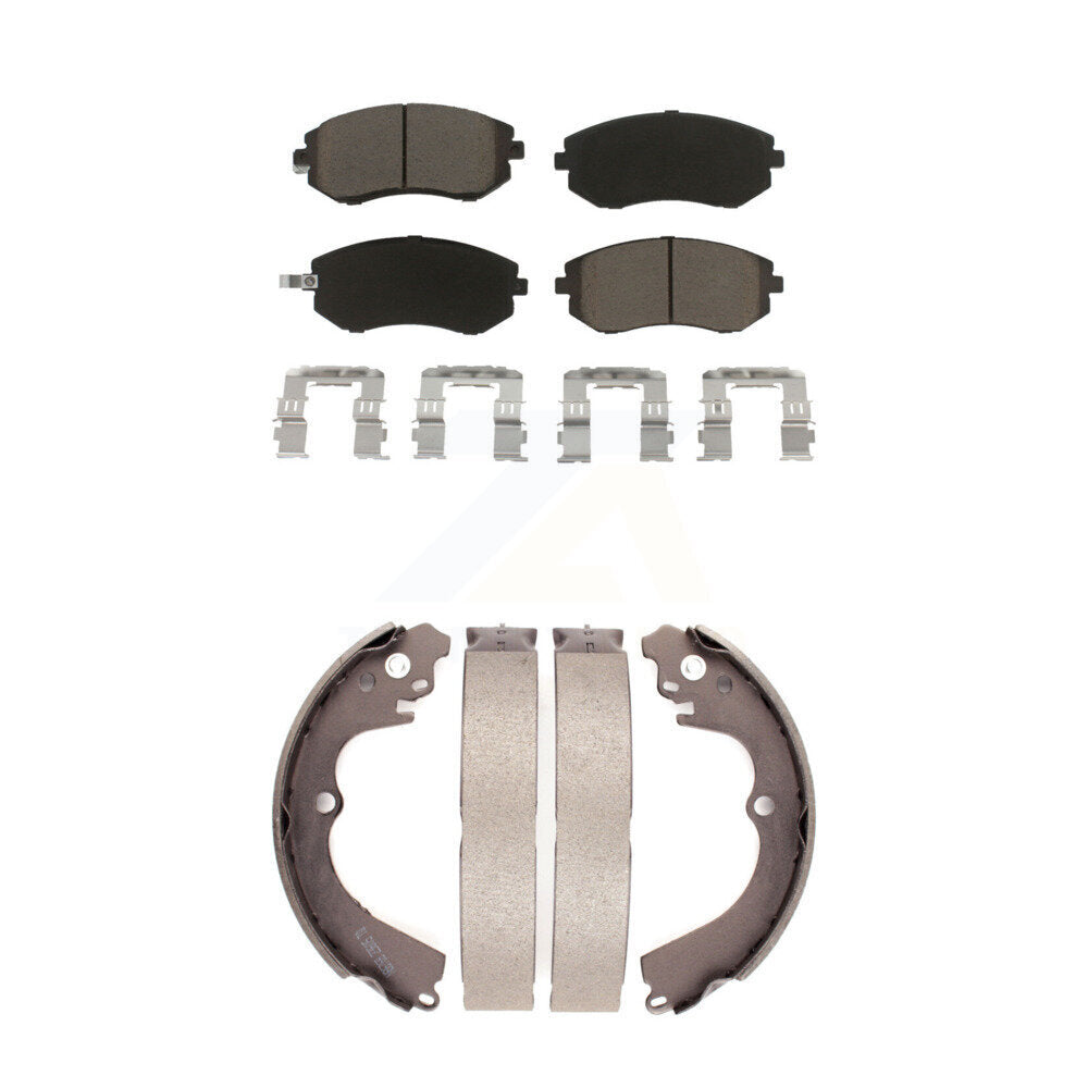 [Avant + Arrière] Kit de plaquette (céramique) de frein pour Subaru Forester Impreza Outback KCN-100316