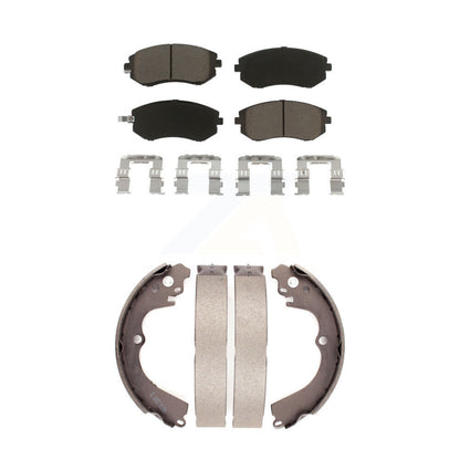 [Avant + Arrière] Kit de plaquette (céramique) de frein pour Subaru Forester Impreza Outback KCN-100316
