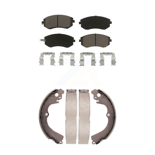 [Avant + Arrière] Kit de plaquette (céramique) de frein pour Subaru Forester Impreza Outback KCN-100316