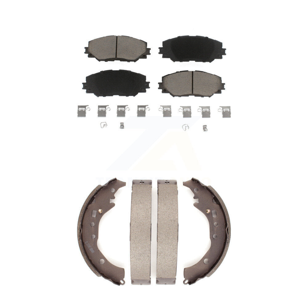 [Avant + Arrière] Kit de plaquette (céramique) de frein pour Toyota Corolla Scion xD KCN-100329