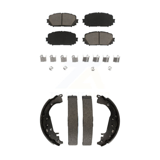 [Avant + Arrière] Kit de plaquette (céramique) de frein pour 2012-2013 Toyota Yaris SE KCN-100332