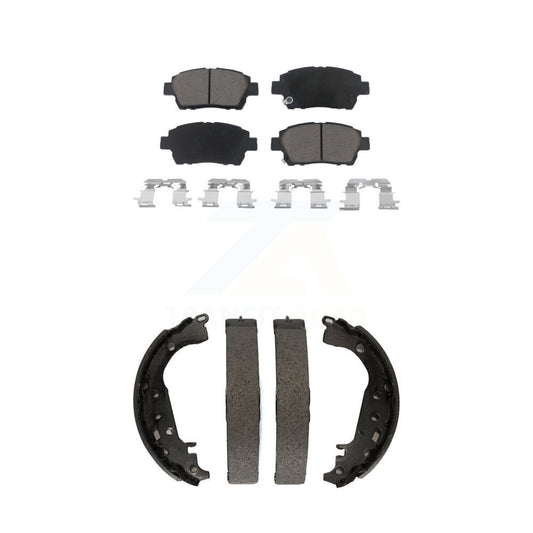 [Avant + Arrière] Kit de plaquette (céramique) de frein pour 2009 Toyota Prius KCN-100334