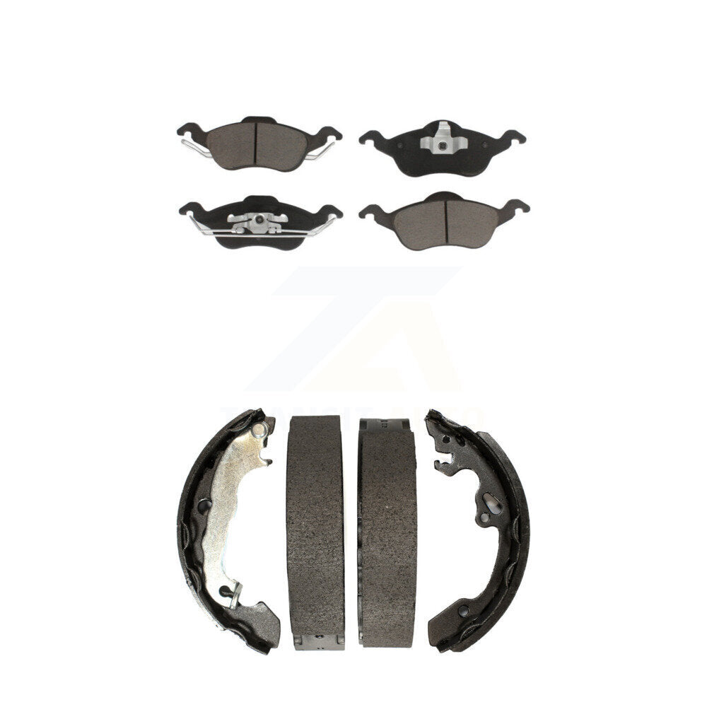 [Avant + Arrière] Kit de plaquette (céramique) de frein pour Ford Focus KCN-100341