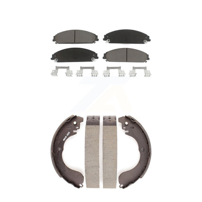 [Avant + Arrière] Kit de plaquette (céramique) de frein pour 2008-2009 Dodge Caliber SRT-4 KCN-100351