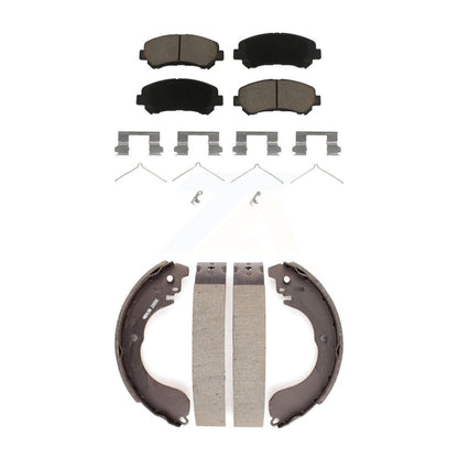 [Avant + Arrière] Kit de plaquette (céramique) de frein pour 2007-2012 Nissan Sentra SE-R Spec V KCN-100352