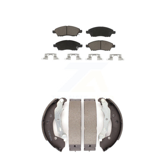 [Avant + Arrière] Kit de plaquette (céramique) de frein pour Nissan Versa Note Micra KCN-100353