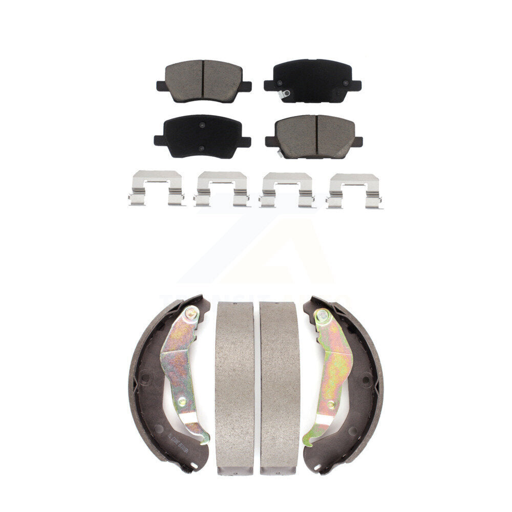[Avant + Arrière] Kit de plaquette (céramique) de frein pour 2018-2020 Chevrolet Sonic KCN-100355