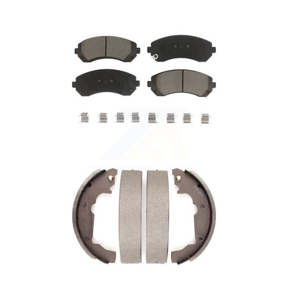 [Avant + Arrière] Kit de plaquette (céramique) de frein pour 2001-2005 Pontiac Aztek KCN-100357