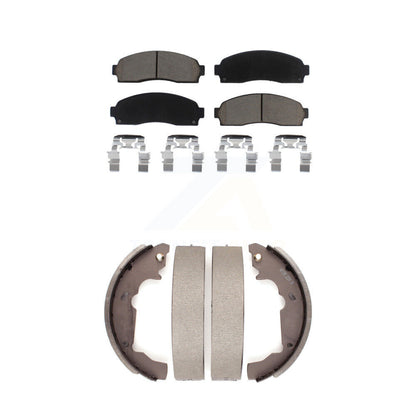 [Avant + Arrière] Kit de plaquette (céramique) de frein pour Saturn Vue Chevrolet Equinox Pontiac Torrent KCN-100358
