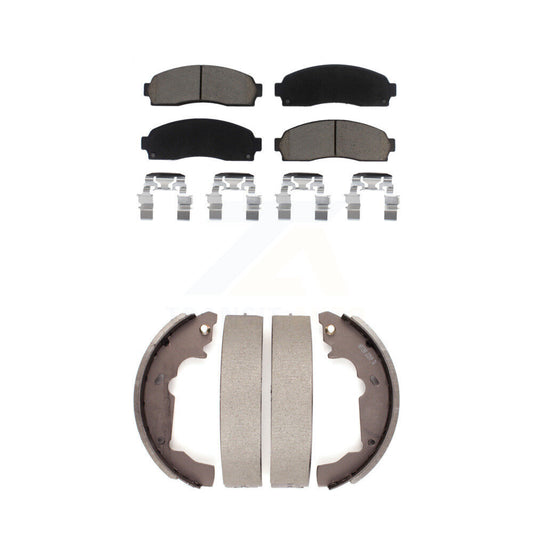 [Avant + Arrière] Kit de plaquette (céramique) de frein pour Saturn Vue Chevrolet Equinox Pontiac Torrent KCN-100358