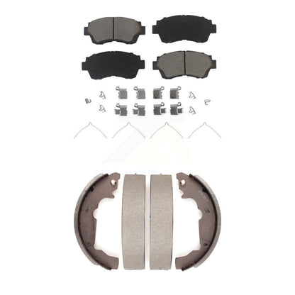 [Avant + Arrière] Kit de plaquette (céramique) de frein pour 1998-2003 Toyota Sienna KCN-100359